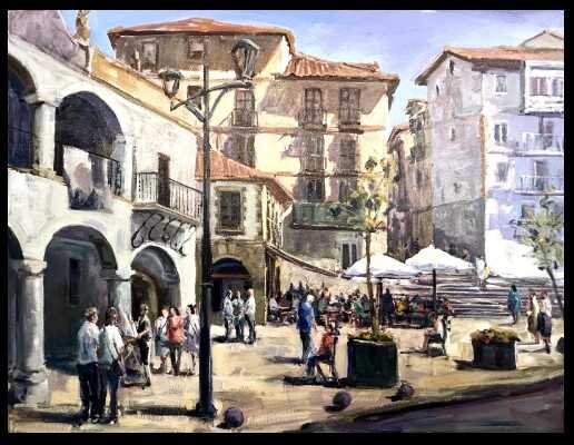 jokin-telleria-primer-premio-en-el-xiv-certamen-de-pintura-al-aire-libre-puebla-vieja-de-laredo-cantabria-