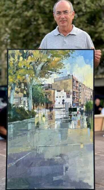 el-viii-concurso-de-pintura-al-aire-libre-pinta-al-carrer-2024-de-alboraia-premia-a-julio-garcia-iglesias