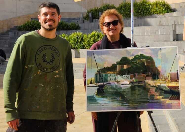 sergio-rocafort-repite-primero-en-el-concurso-juvenil-de-pintura-rapida-de-denia-2025