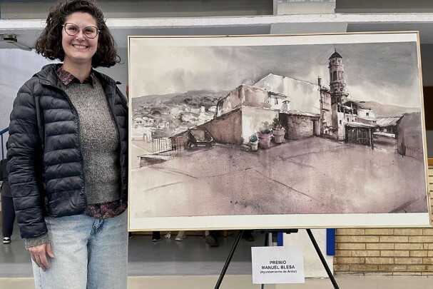 celebrado-el-concurso-de-pintura-rapida-mb-de-arino-teruel