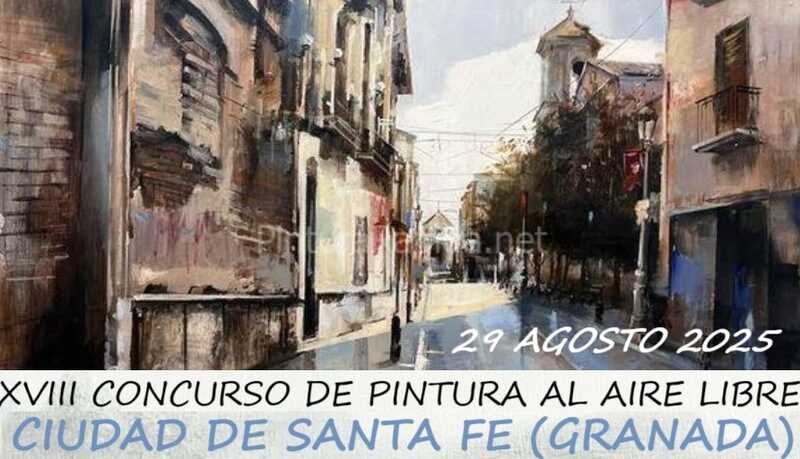 xviii-concurso-de-pintura-al-aire-libre-ciudad-de-santa-fe-granada