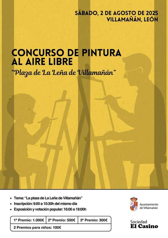 concurso-de-pintura-al-aire-libre-plaza-de-la-lena-de-villamanan-leon