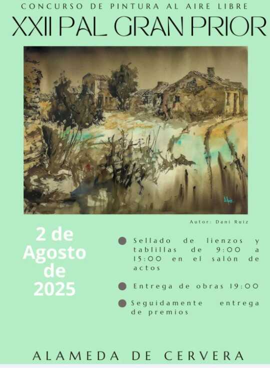 xxii-concurso-de-pintura-al-aire-libre-gran-prior-de-alameda-de-cervera-cuidad-real