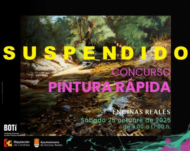 suspendido-el-xii-concurso-de-pintura-rapida-encinas-reales-cordoba