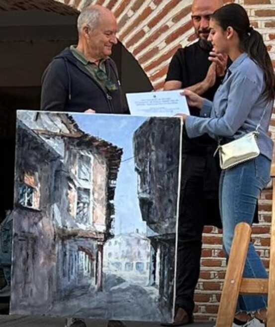 los-accesits-del-45-certamen-de-pintura-rapida-villa-de-olmedo-memorial-felix-arranz-pinto