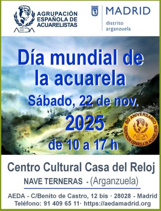 el-fin-de-semana-del-22-y-23-de-noviembre-se-celebra-el-dia-mundial-de-la-acuarela